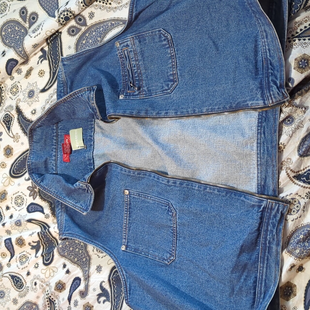 Lane Bryant Venezia jean vest